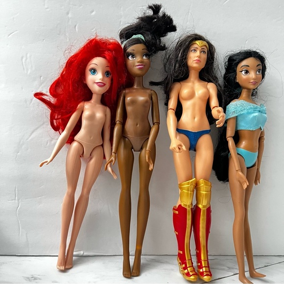 Mix Lot  4 Pcs Doll DIY Toys - Picture 2 of 5